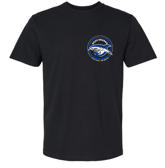 SYJCC Sharks Short Sleeve Shirt - Small Logo