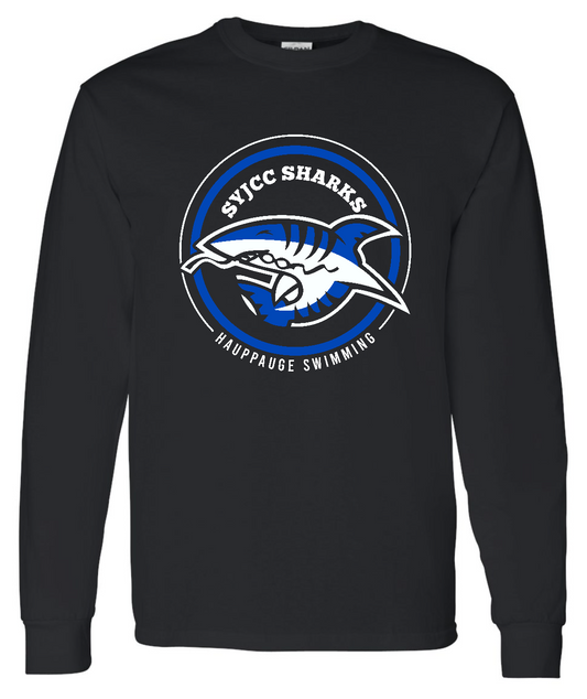 SYJCC Sharks Long Sleeve Shirt - Large Logo