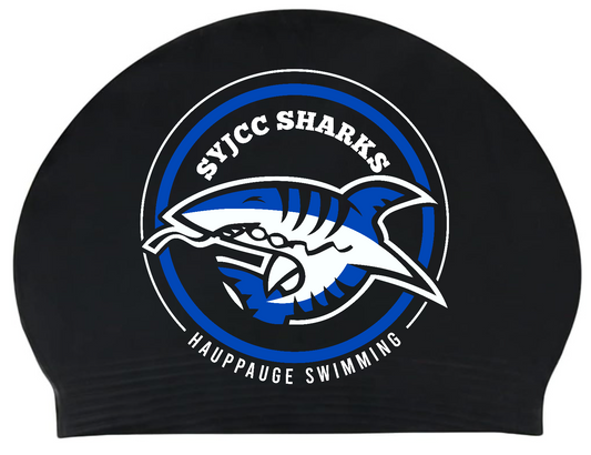 SYJCC Sharks Silicone Cap