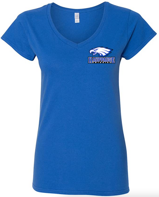 Hauppauge Womens V Neck